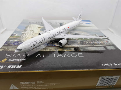 1:400 Phoenix STAR ALLIANCE B777-300ER Airplane Diecast Aircraft Plane Model