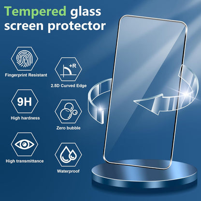 For Oneplus 15 Screen Protector with Camera Lens Protector, 9H Hardness Anti-Scr