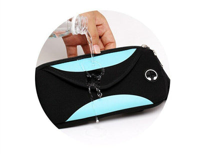 Waterproof Fanny Pack Men/women's Waist Pack Male Pouch Unisex Waist Bag Zip Bag