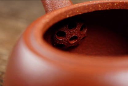 120cc chinese Yixing Handmade Zisha teapot JiangPo Clay ZhuJin Gongfu Hu Tea Pot