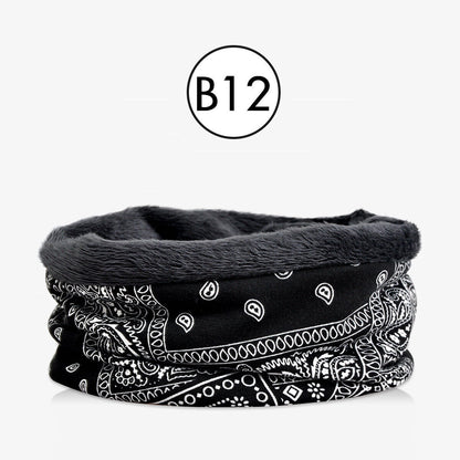Womens Dual-purpose Boho Scarf Hat Baggy Slouchy Beanie Hat Headwear Chemo Cap