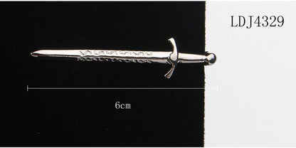 Men Tie Clips Classic Fashion Copper Enamel Creative Business Collar Ties Clasps