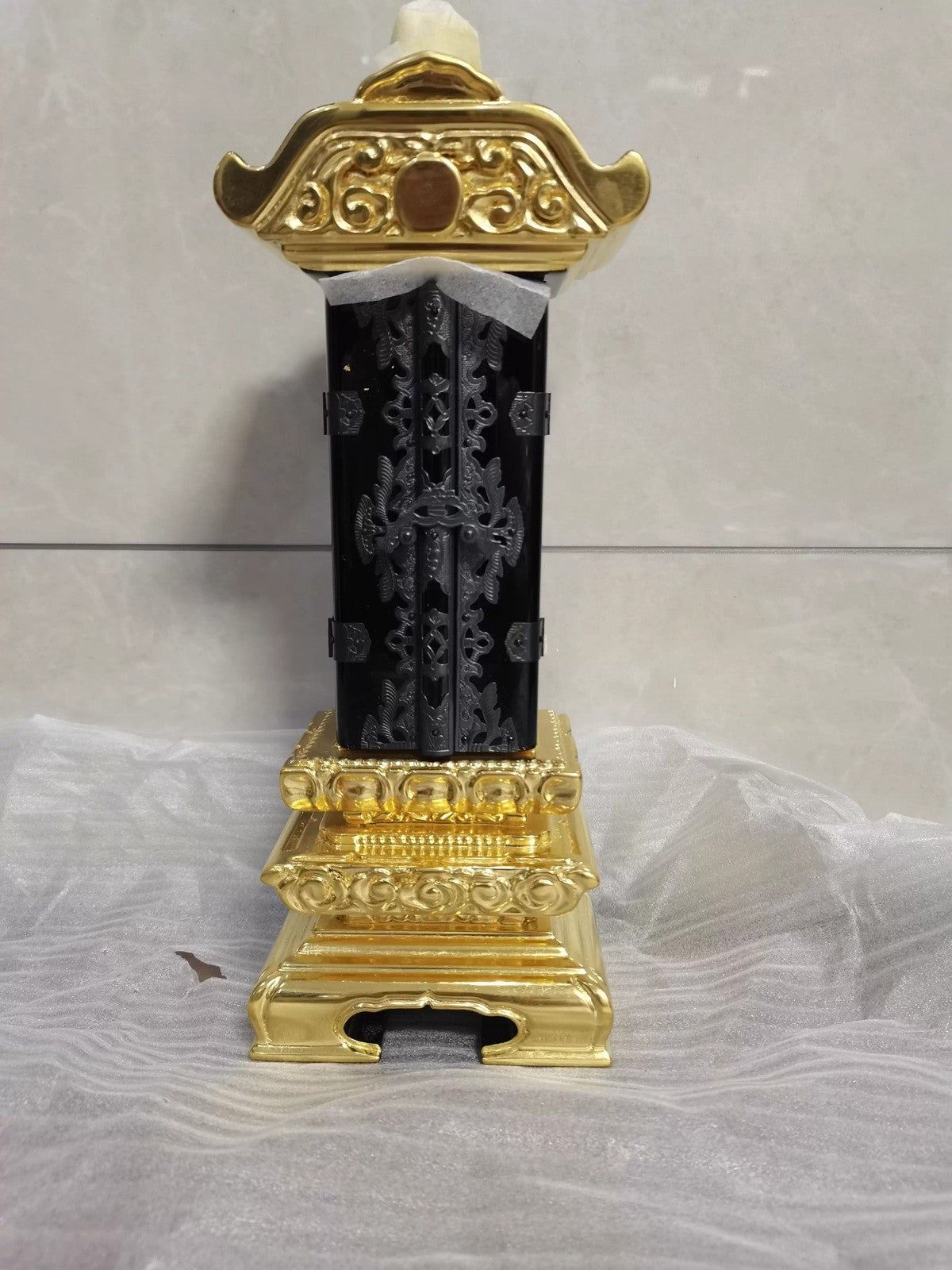 Small Buddhist Altar Butsudan Shrine God Zen House Gohonzon Amulet Home Decor