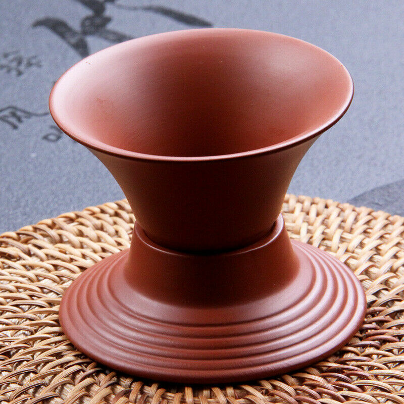 Tea Strainer & Holder Chinese Zisha Purple Clay Filter Net For Tea Accessories
