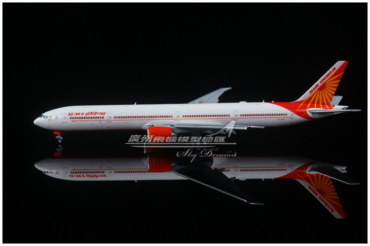 1:400 JC Wings AIR INDIA BOEING 777-300ER Airplane Flap Down Diecast Plane Model