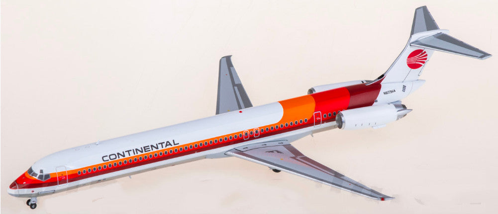 1:200 Geminijets Continental Airlines MD-80 Passenger Airplane Diecast Model