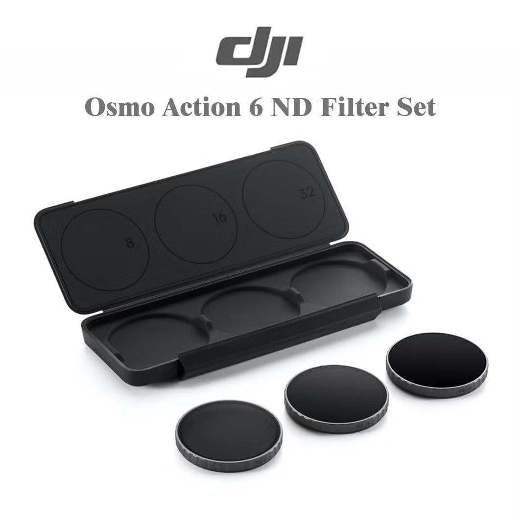 DJI Osmo Action 6 ND Filter Set (ND8/16/32 + Case)