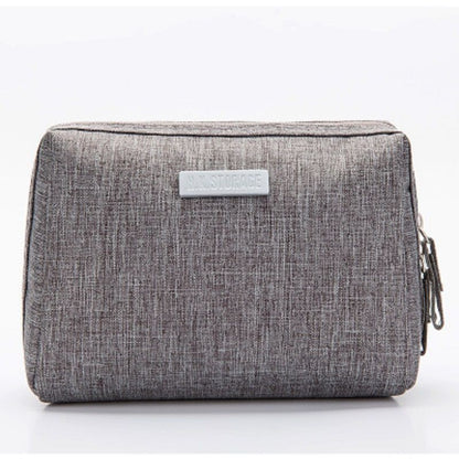 Small Cosmetic Case Canvas Travel Toiletry Storage Organizer Makeup Brushes Bags