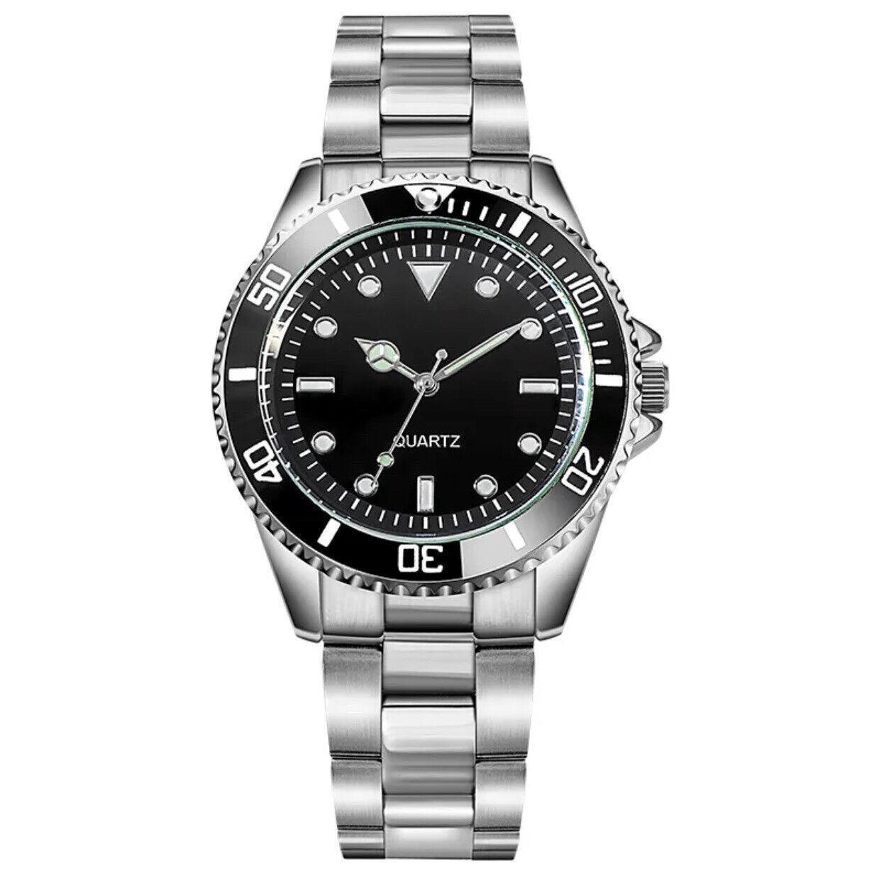 Men's Sports Diver Watch Swiss Style High Quality Movement Stainless Steel