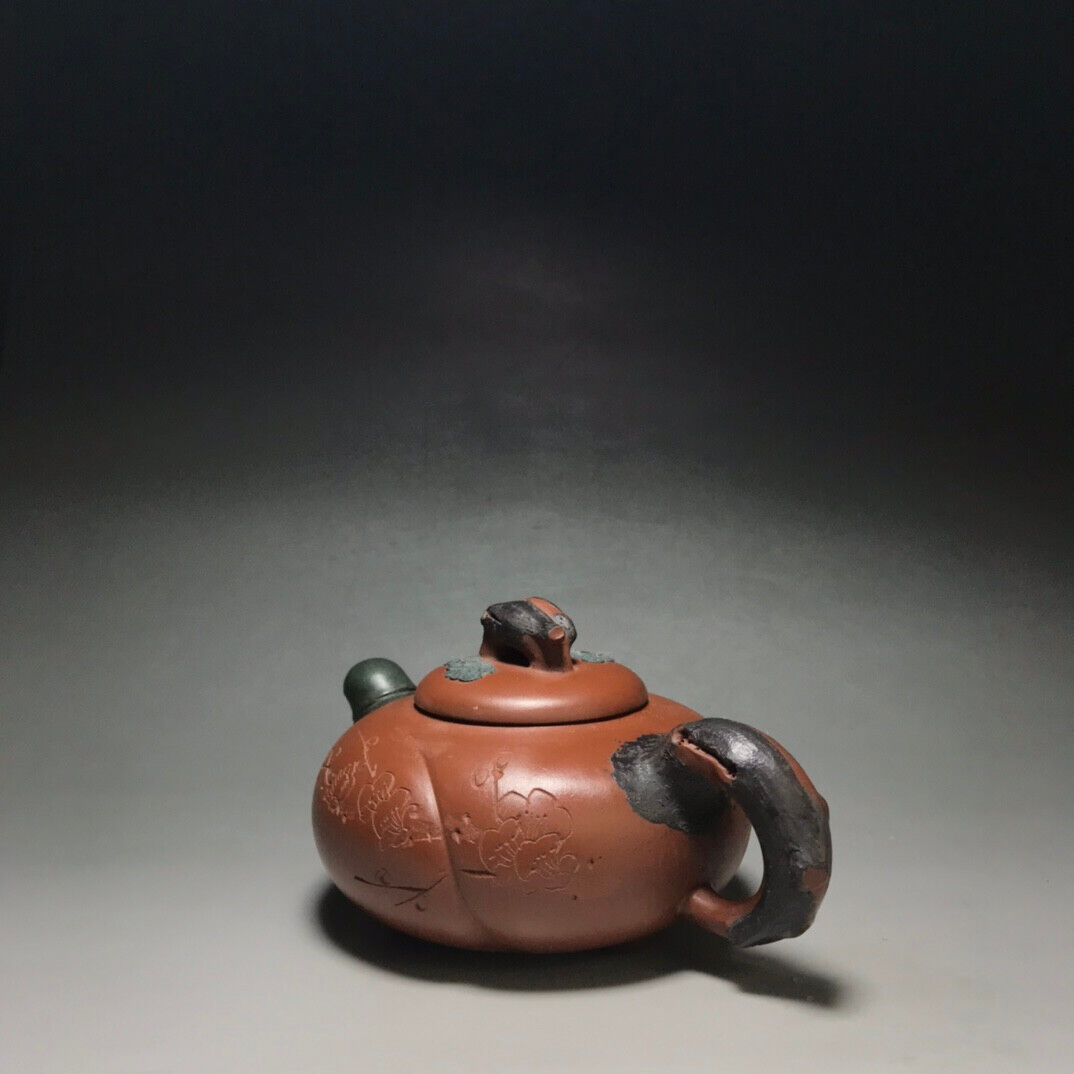 Chinese Yixing Zisha Clay Handmade Exquisite Teapot （岁寒三友 底款：蒋蓉）