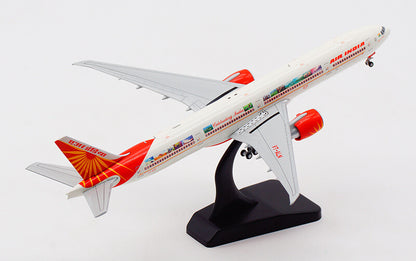 JC Wings Air India FOR BOEING B777-300ER VT-ALN Celebrating Indian 1/400 Plane