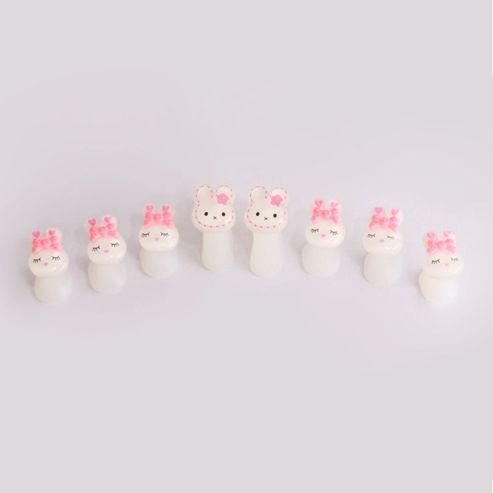 Nail Art Tools 8Pcs Soft Silicone Foot Finger Divider DIY Pedicure Toe Separator