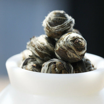 Jasmine Dragon Pearl Tea Balls Premium Green Tea New Jasmine Pearl Tea 200g！