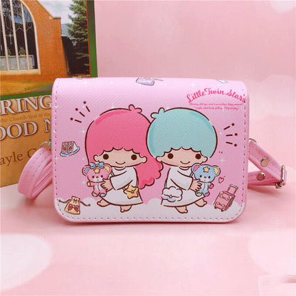Cute Girl's Kuromi My Melody Cinnamoroll Crossbody Messenger Shoulder Bag Gift A