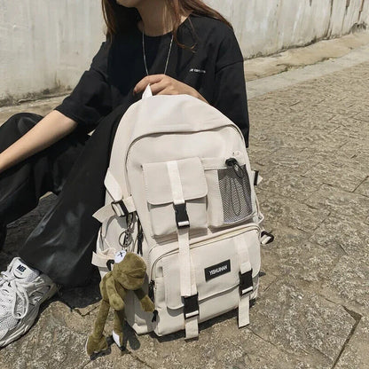 2023 Women School Backpack Bagpack Lady Travel Backpacks Back Pack