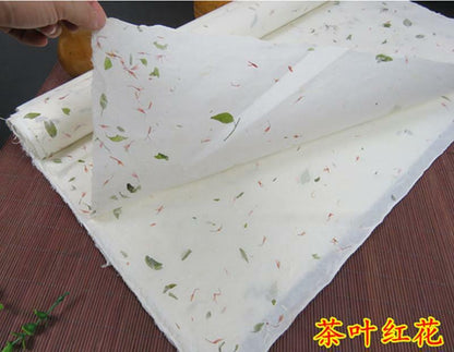 10* Leaf Fiber Xuan Rice Paper Calligraphy Painting Handmade Yunlong Paper