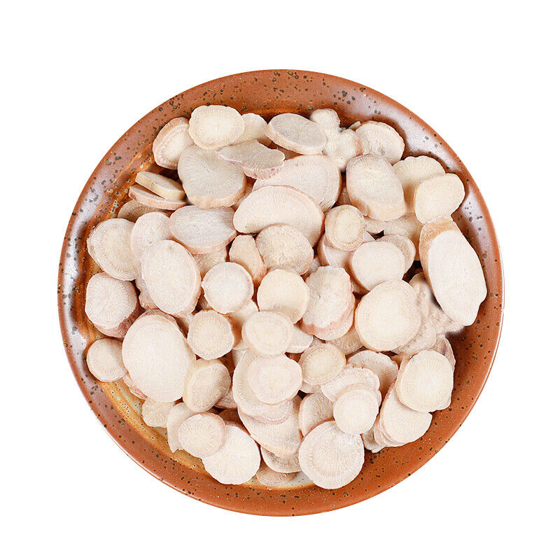 Radix Paeoniae Alba Chinese Herbs Medicine White Peony Root Sliced Tea Herb Food