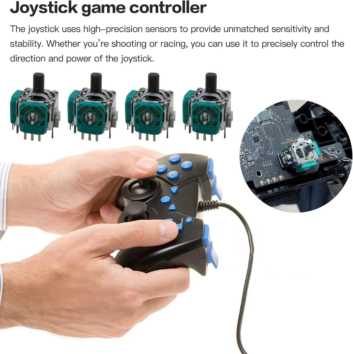 1~500X Analog Stick Joystick Replacement For PS4 Dualshock 4 Xbox One Controller