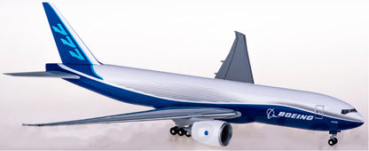 1:200 32CM Hogan BOEING 777-200LRF Airfreighter Plane ABS Plastic Aircraft Model