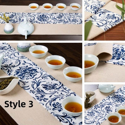 Burlap Table Mat|Tea Mat|Chinese Style Table Mat|Tea Ceremony Accessories