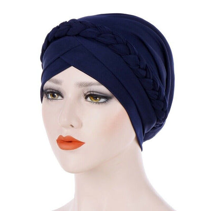 Turban Hat Hat Baotou Hat Caps Head Wearing Comfort Beautiful Colorful Fashion