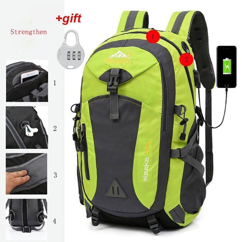 Mountaineering Backpack Men Riding Sport Bags Outdoor Backpacks Hiking Bag Men