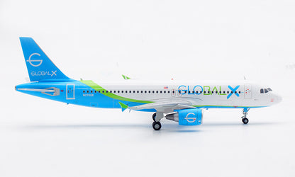 1:200 JC Wings GLOBALX AIRBUS A320 Passenger Airplane Diecast Aircraft Model