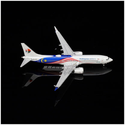 1:400 JC Wings Malaysia Airlines BOEING 737 MAX 8 Airplane Diecast Plane Model