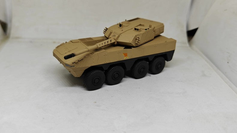 3DPrinting 1/72 China Vn-22 8*8 Self-Propelled Assault Gun Tank Finished Product
