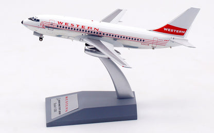 1:200 Inflight200 WESTERN Boeing 737-200 Passenger Plane Diecast Aircraft Model