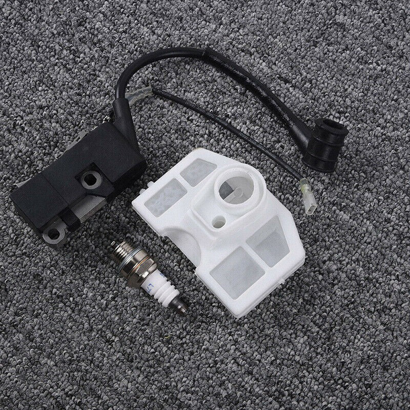 Ignition Coil Air Filter Kit For Chinese Chainsaw 4500 5200 5800 45cc 52cc 58cc