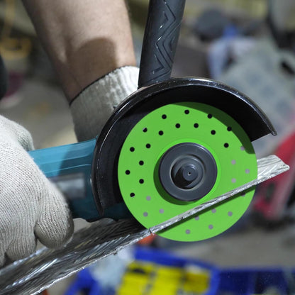 5 Pcs Rock Slab Grinding Disc, 4.5 Inch Glass Cutting Disc for Angle Grinder, 1M