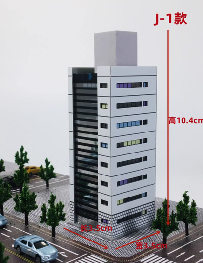 1/300 Architectural Model City House Office Scene Building Model