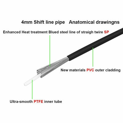 Bike Brake Housing Shift Brake Cable Line Bicycle Derailleur Line MTB Road Pipes