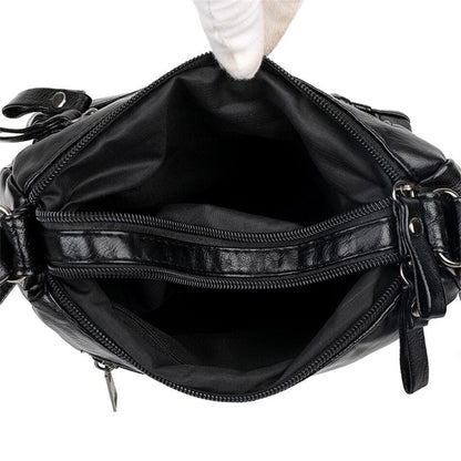 Shoulder Bag Synthetic Leather Luxury Handbag Purse Crossbody Tote Bag Polyester