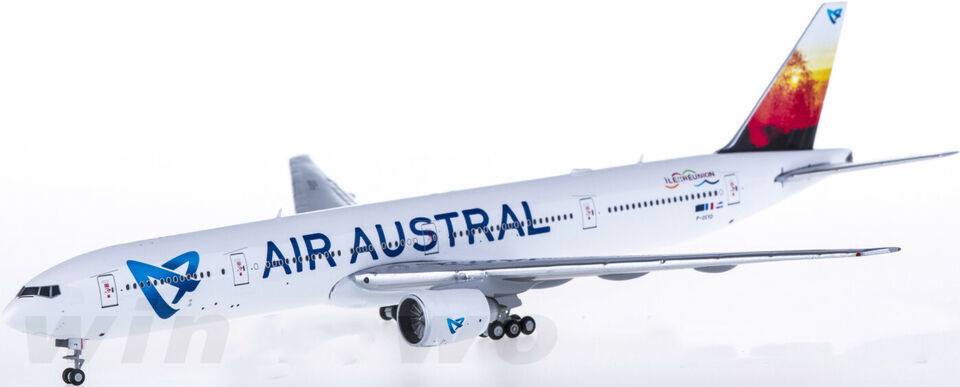 1:400 JC Wings AIR AUSTRAL B777-300ER Passenger Airplane Diecast Aircraft Model