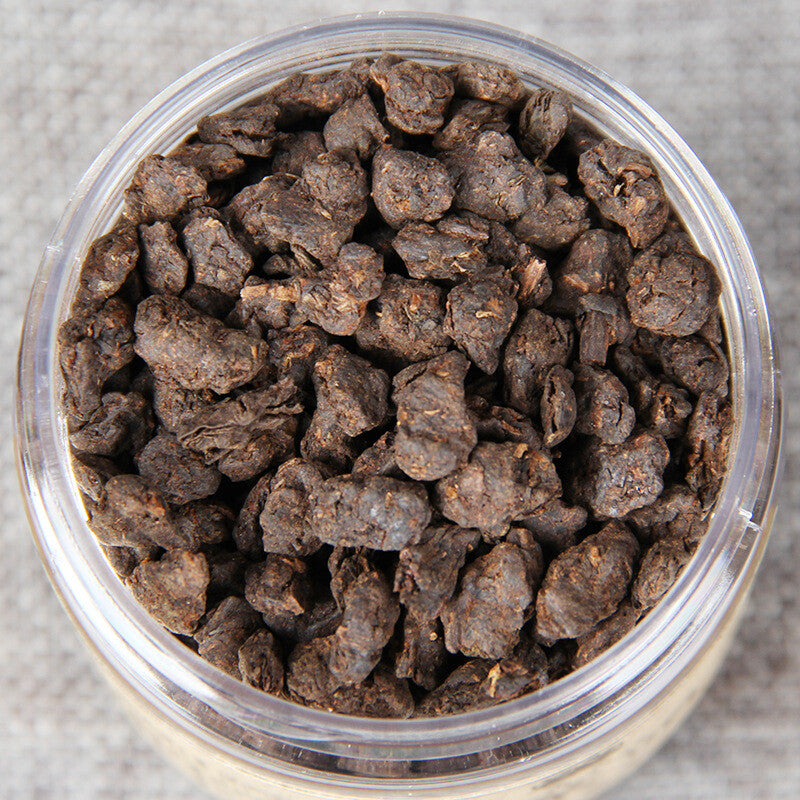 Yunnan Pu'er Tea Crushed Silver Old Tea Head Pu'er Ripe Tea Small Pot Pu'er Tea
