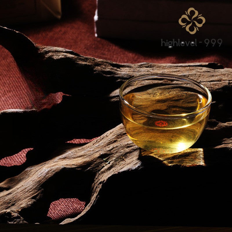 200g Raw Pu'er Tea Brick Yunnan Bingdao Five Villages Sweet Compressed Leaf Tea