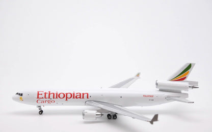 1:400 Phoenix Ethiopian Cargo McDonnell Douglas MD-11 Airplane Diecast Model