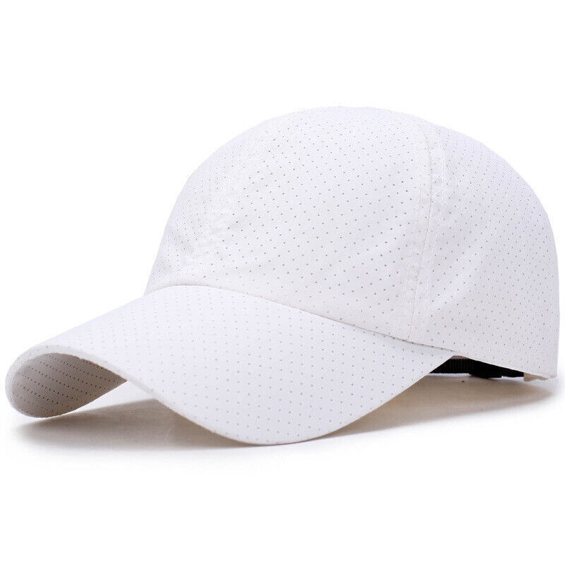 Men Trucker Hat Mesh Foam Cap Snapback Baseball Adjustable Plain Caps Solid Hats