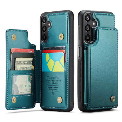 For Samsung Galaxy A16 Wallet Case with Card Holder for Women Men RFID Blocking