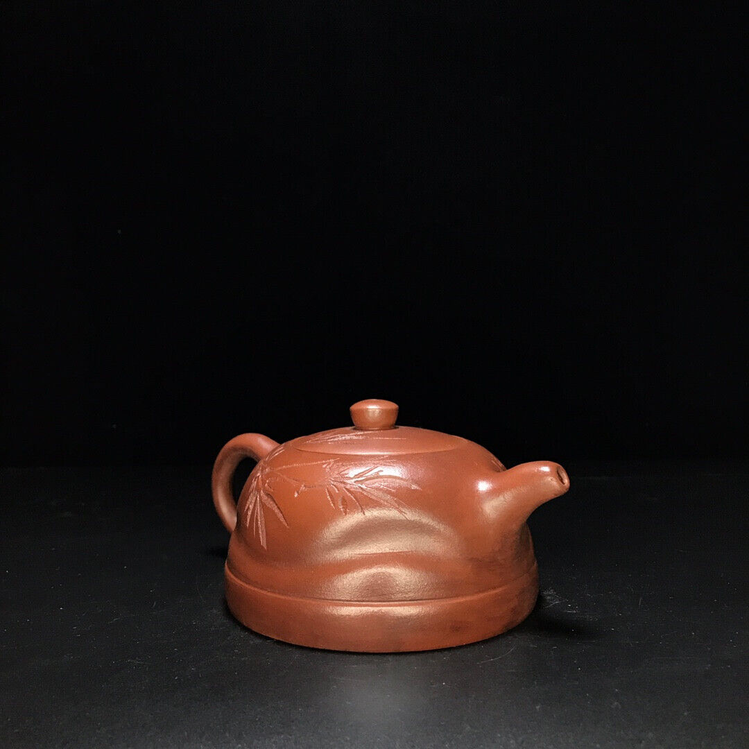 Chinese Yixing Zisha Clay Handmade Exquisite Teapot （半瓢 底款：顾景舟）