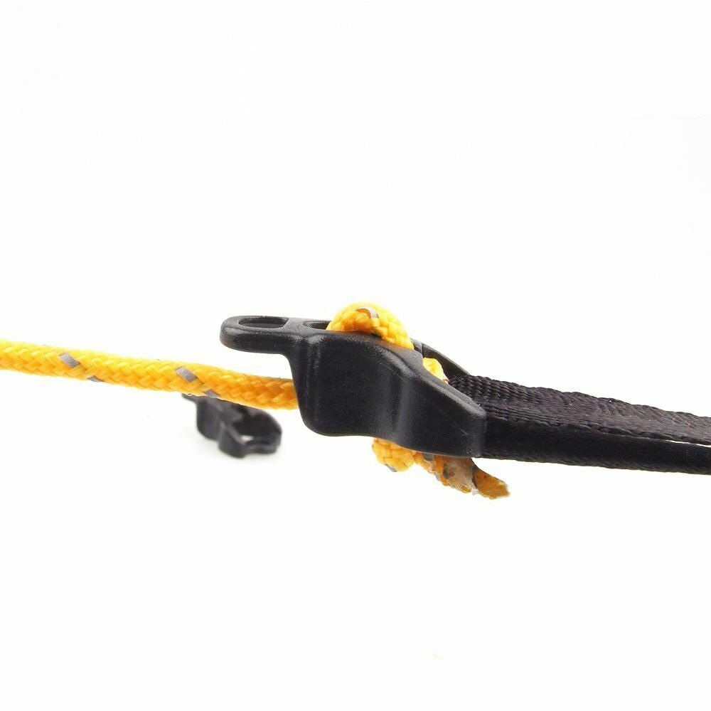 10/20/30 Pcs Camping Tent Awning Guy Lines Runner Cord Rope Tensioner Equipment