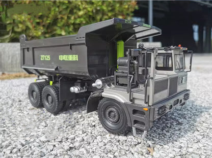 1:35 28CM ZOOMLION ZT125 MINING PUMP TRUCK Vehicle Contruction Diecast Model