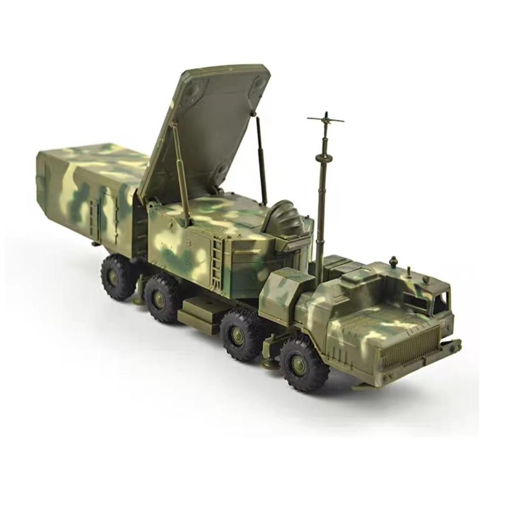 S-300 Russian Air Defense Missile Radar Vehicle 1:72 Simulation Military Model