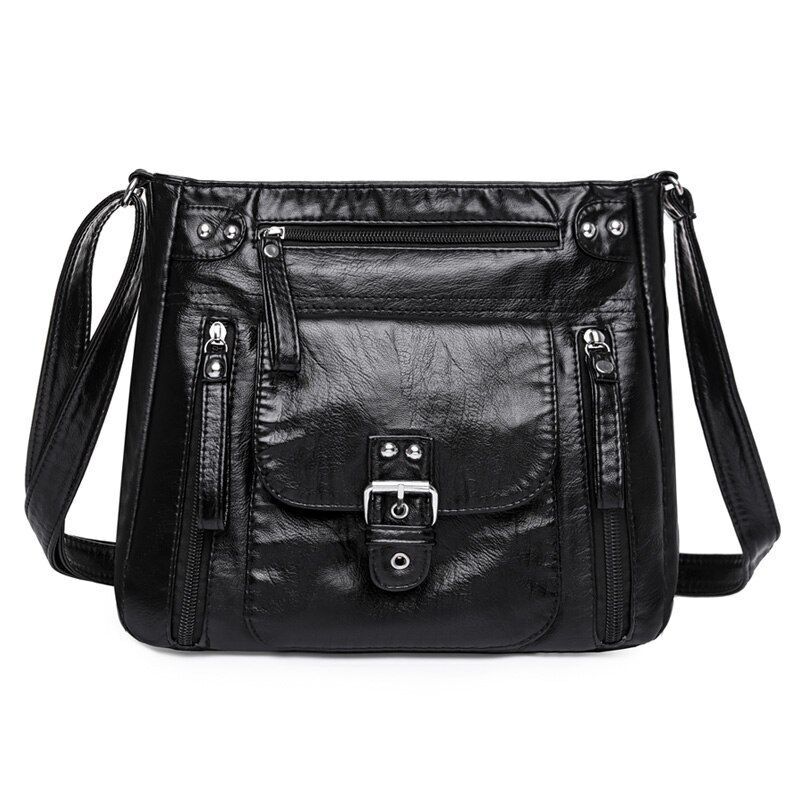 Handbag Women Shoulder Bag Leather Crossbody Messenger Bag Tote Bag Woman Purses