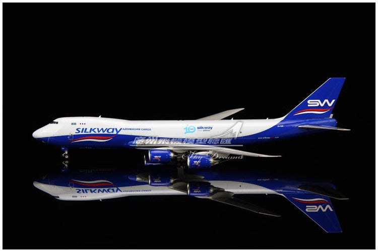 1:400 Phoenix SILKWAY BOEING 747-8F Airfreighter Diecast Aircraft Plane Model