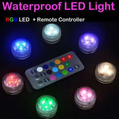 Colorful LED Lights Car Interior Accessories Atmosphere Lamp W/ Remote Control