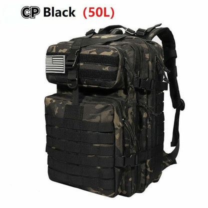 Camo Military Bag Men Tactical Backpack Bag Camping Hunting Backpack Hiking