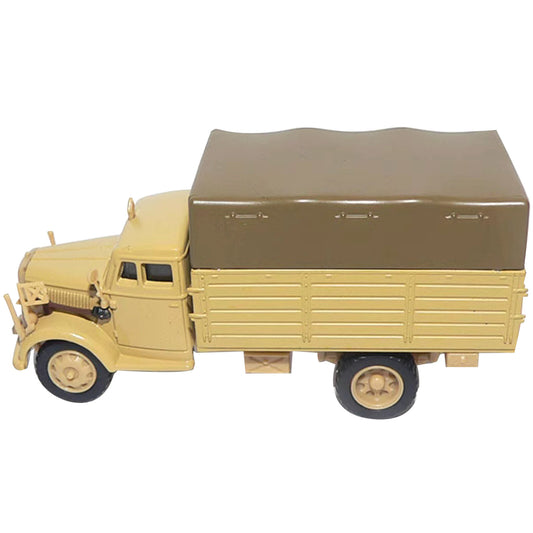 8.5cm Diecast Alloy 1/72 Scale WWII German Opel Blitz Truck Model Toy Gift